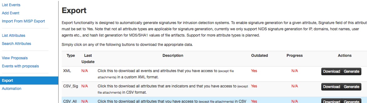 Select Format