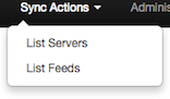 Sync Actions